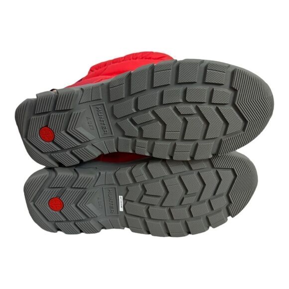 Hunter Intrepid Short Snow Boots Red women’s size 9 - Picture 2 of 6